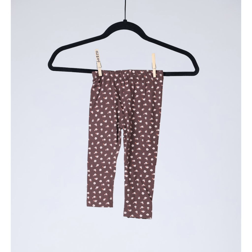 First Impression Kid’s Brown Flower Pants